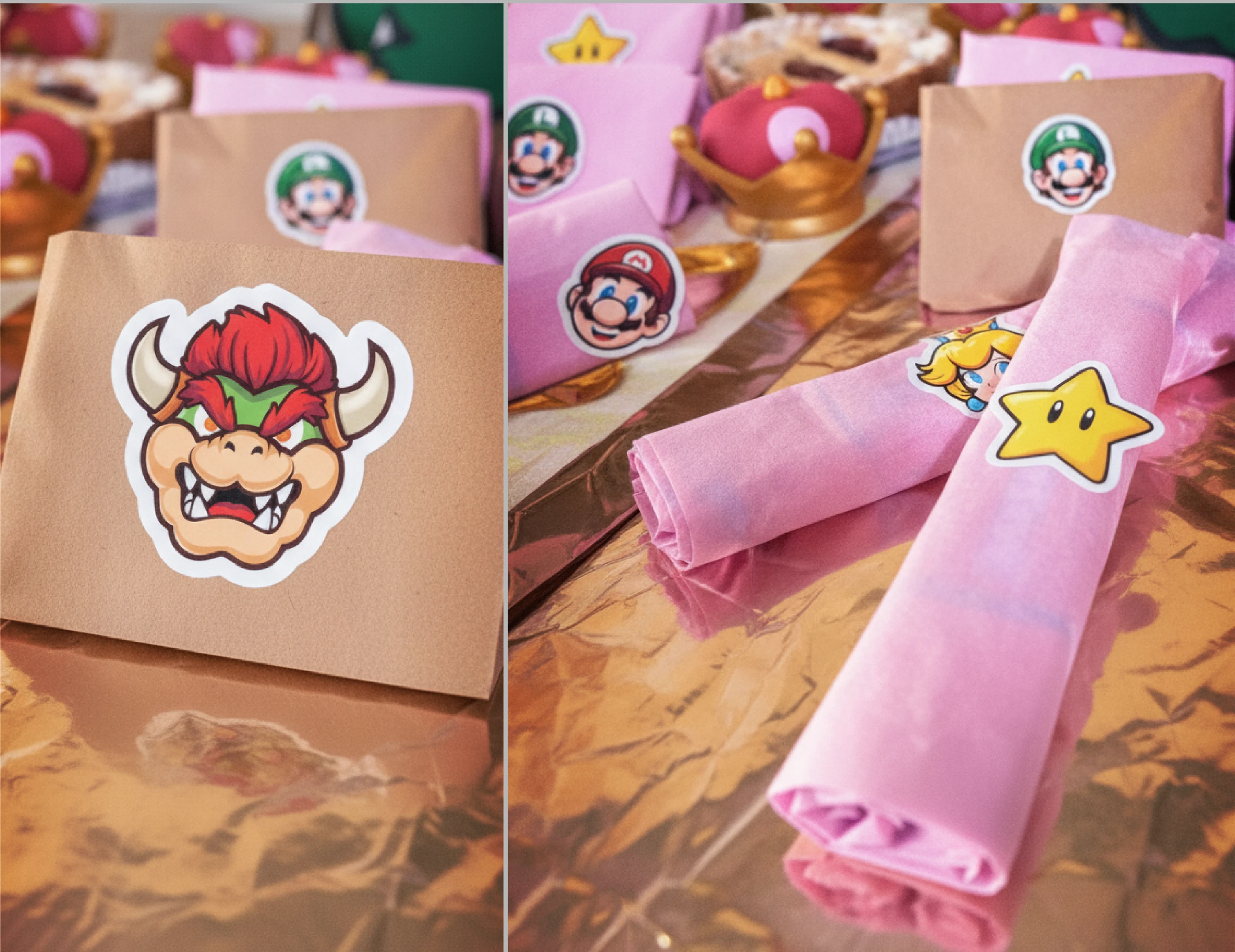 Invitación y Stickers — Cumpleaños Infantil